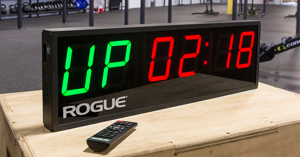 Rogue Echo Gym Timer Wall Clock Rogue Canada