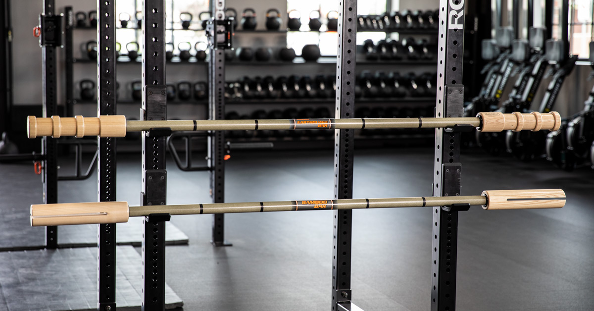 BandBell Bars Earthquake & Bamboo Barbell Rogue Canada