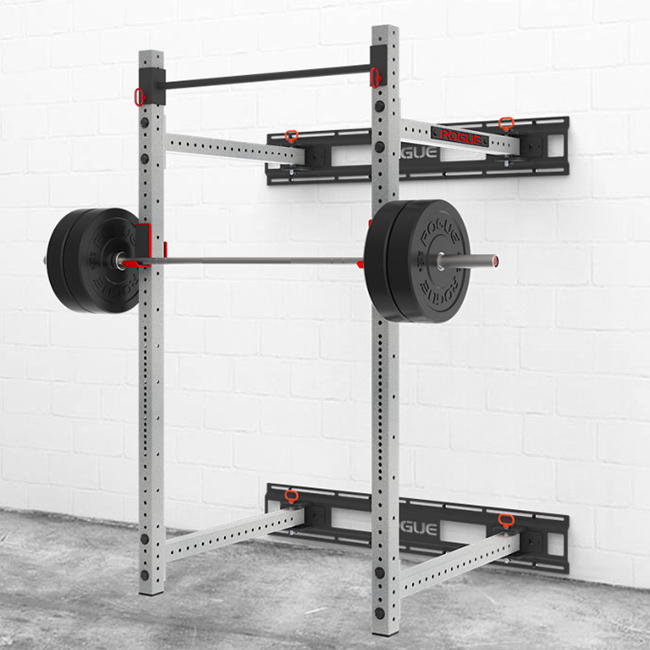 Rogue RML3WC Custom Color Fold Back Rack Made in the USA Special