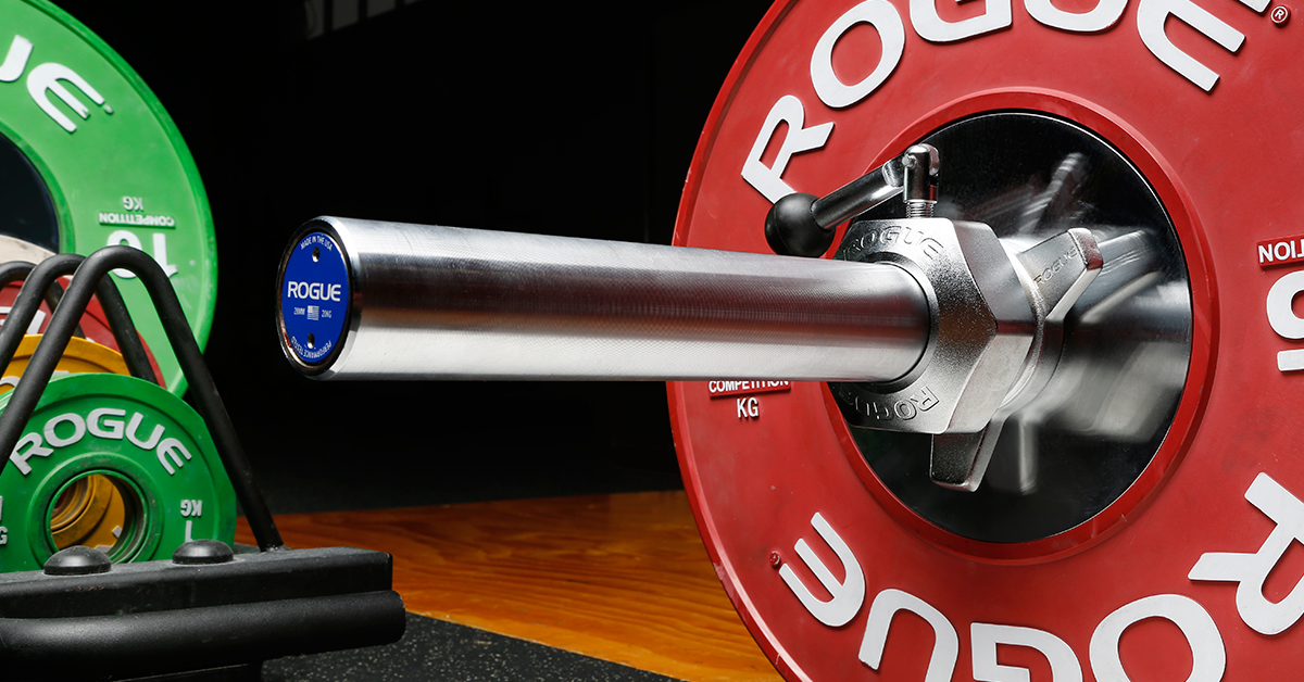 Rogue KG Competition Collars Premium Precision Olympic Weightlifting