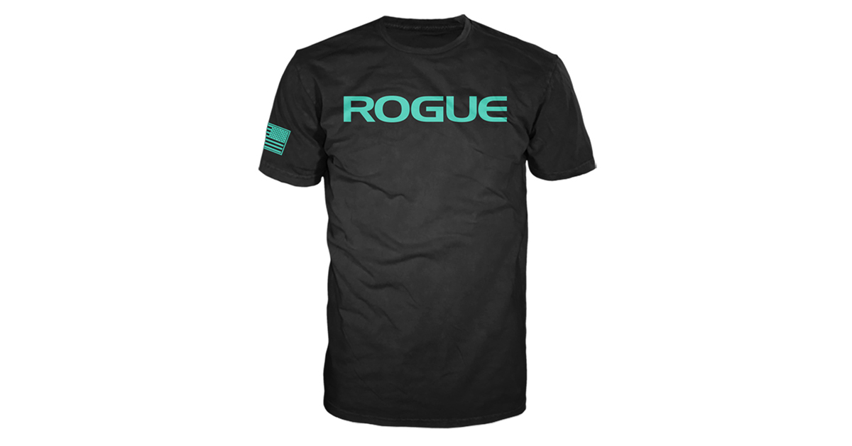 Rogue Basic Shirt Black / Aqua Rogue Canada