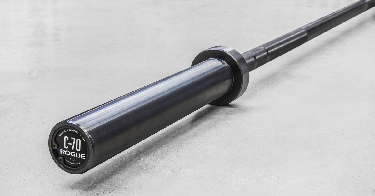 Rogue C70 Bar Shorty 70" Barbell Weightlifting / CrossFit Rogue Canada