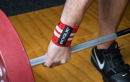 Rogue Wrist Wraps Black Red Rogue Canada