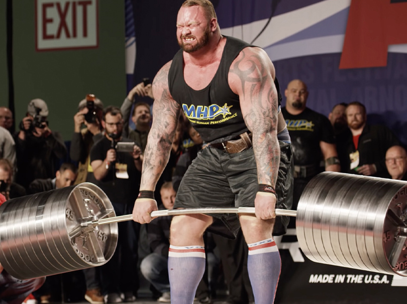 Elephant Bar Deadlift 2016 Arnold Classic Rogue Fitness Canada