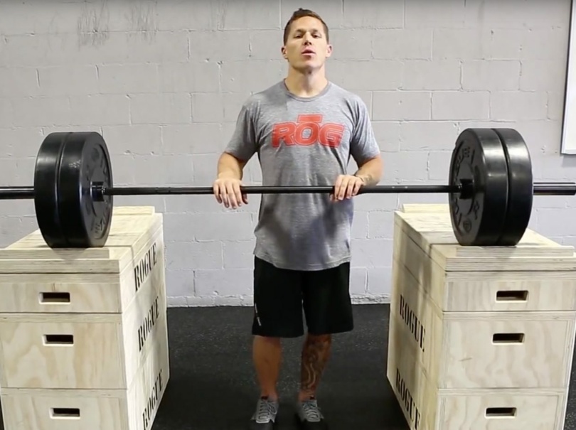 Matt Chan demos the new Rogue Jerk Blocks Rogue Fitness Canada