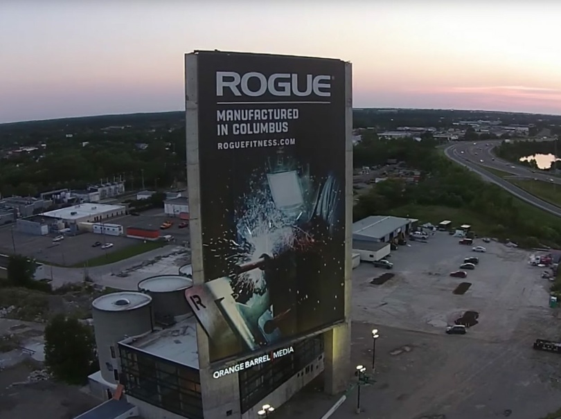 The Welder — A Rogue billboard Rogue Canada