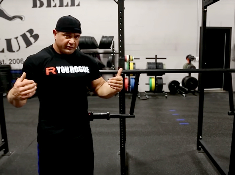 Equipment Demo The Safety Squat and Camber bars Rogue Fitness Canada
