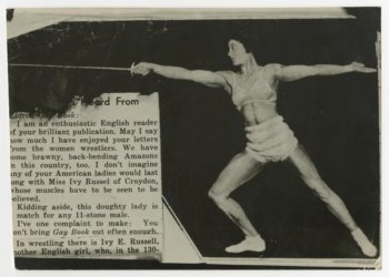 Ivy Russell fencing and letter to the editor