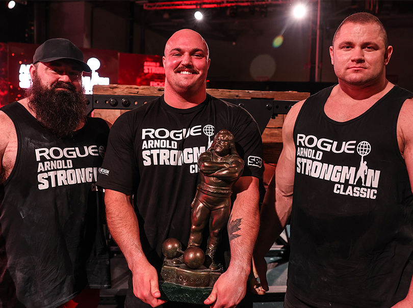 2023 Arnold Strongman Classic Winners Circle Rogue Fitness Canada