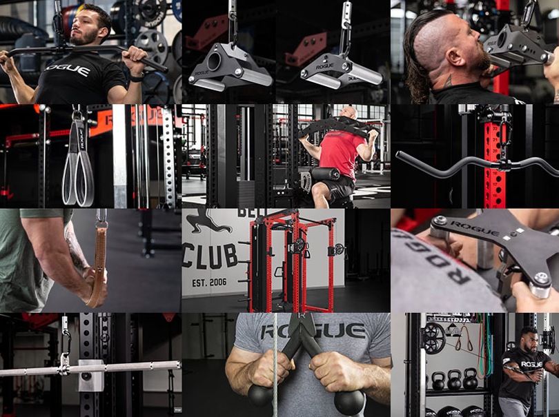 Premium Cable Attachments for Functional Trainers and Cable Machines