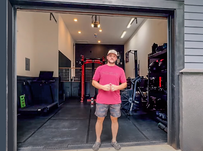 Rogue Equipped Garage Gym Tour &#8211; Spencer In Raleigh, NC