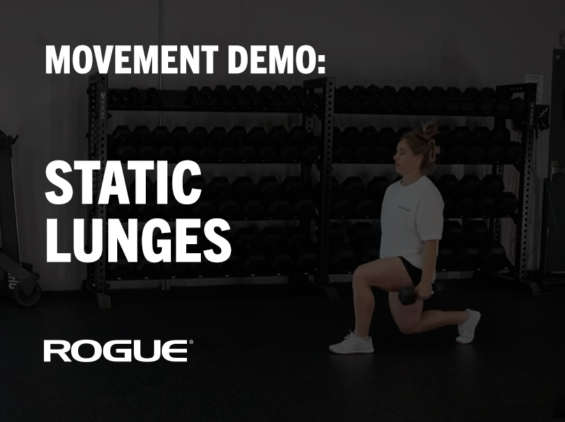 Movement Demo | Static Lunges