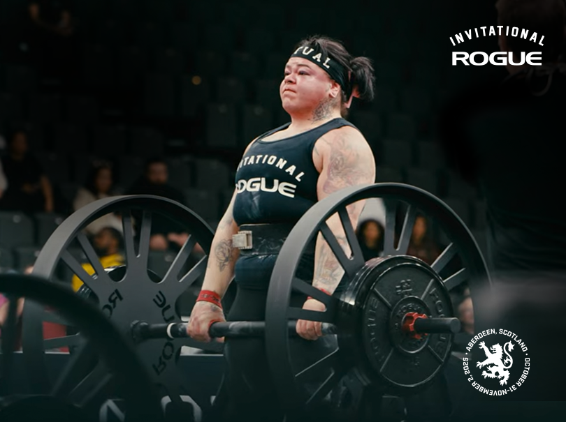 Power. Precision. Poise. The 2025 Rogue Invitational Strongwoman Champ, Inez Carrasquillo!