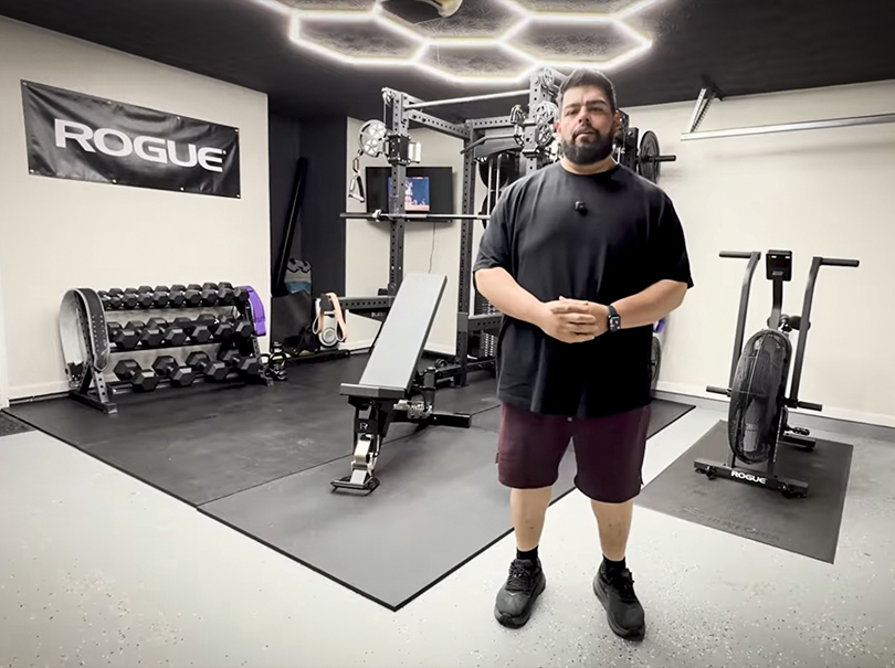 Rogue Equipped Garage Gym Tour – Mario in Dacula, GA