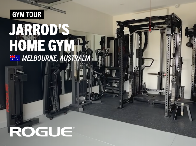 Rogue Equipped Garage Gym Tour – Jarrod in Melbourne, Australia