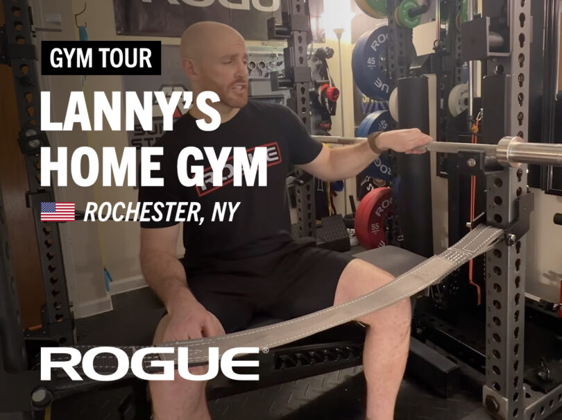 Rogue Equipped Home Gym Tour – Lanny in Rochester, NY